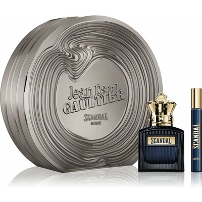 Jean Paul Gaultier Scandal Pour Homme Intense EDP 100 ml + Jean Paul Gaultier Scandal Pour Homme Intense cestovní sprej 10 ml