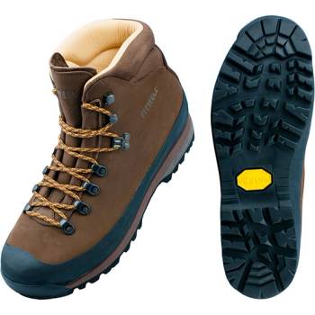 Fitwell Твърда трекинг обувка с кожена подплата Yuma кафява (20326)