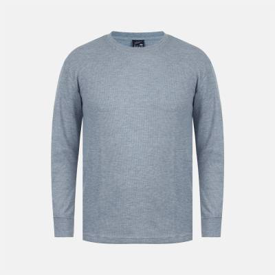 Fabric Тениска Fabric Men's Regular Fit Waffle T-Shirt - Grey