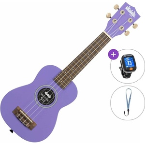 Kala Ukadelic Basic SET Ultra Violet Сопрано укулеле (KA UK ULTRAVIOLET RW-BASIC-SET)