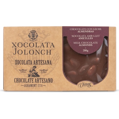 Torrons Vicens Mléčná Jolonch s mandlemi 200 g