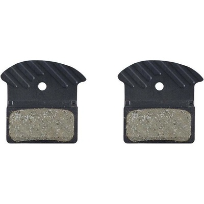 Shimano brzdové destičky J05A polymer s chladičem, v krabičce