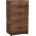 TopMebel Trendline TopMebel скрин в цвят орех 60x44x108cm