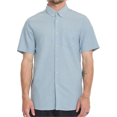 Volcom Мъжка риза с копчета Volcom Everett Oxford S/S Shirt - Wrecked Indigo (033-3170-0211)