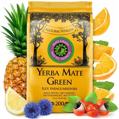 Yerba Mate Green MAS IQ TROPICAL 50 g