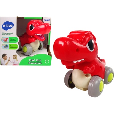 Mamido Dinosaurus na kolieskach T Rex červená figúrka