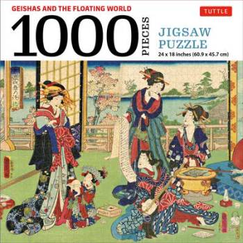 Geishas and the Floating World - 1000 Piece Jigsaw Puzzle