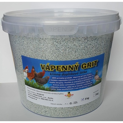 Mikros Vápenný grit 3 kg