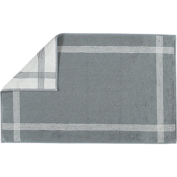 Cawo Килимче за баня Two-Tone 50 x 80 см сиво (604 77 50/80)