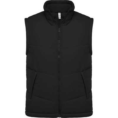 Kariban Vintage K6116 pánská vesta dark grey