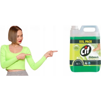 Cif Professional Dishxash extra strong lemon Prostriedok na ručné umývanie riadu 5 l
