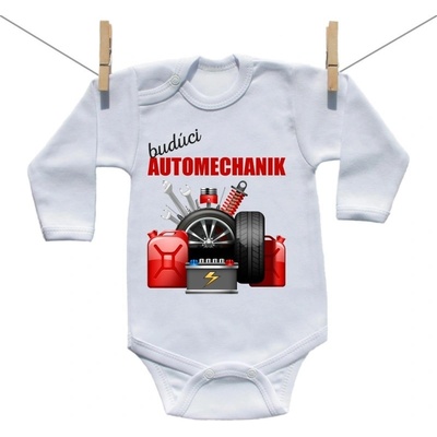 Boodyy Body s dlhým rukávom Budúci automechanik