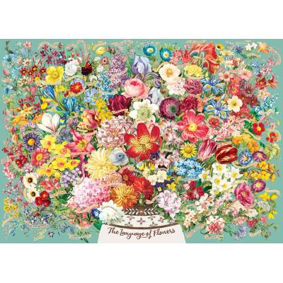 Cobble Hill - Puzzle The Language of Flowers - 1 000 piese
