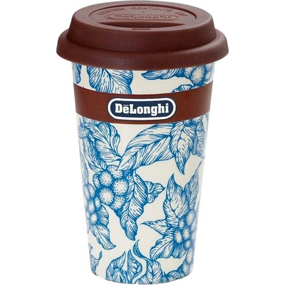 De'Longhi Skleničky na cappuccino set 2 ks 0,19 l blue flower