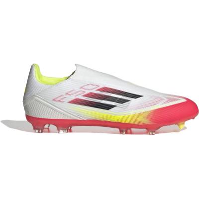 Adidas Футболни бутонки Adidas F50 League Laceless Firm Ground Football Boots - White/Red