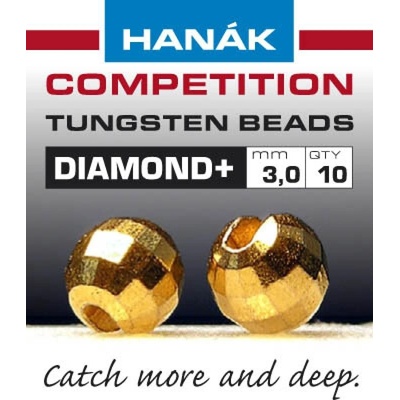 Hanák Competition Tungstenové Hlavičky Diamond Zlaté 2,5 mm