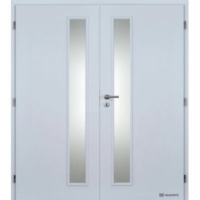 Doornite kašírované VERTIKA sklo dvoukřídlé 125 cm