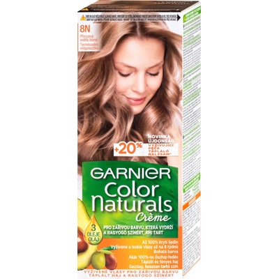 Garnier Color naturals farba na vlasy Prírodne svetlá blond 8N