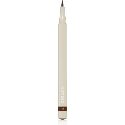 Notino Lifeproof Eyebrow Felt Pen vodeodolná fixa na obočie 05 Dark Brown 1 ml