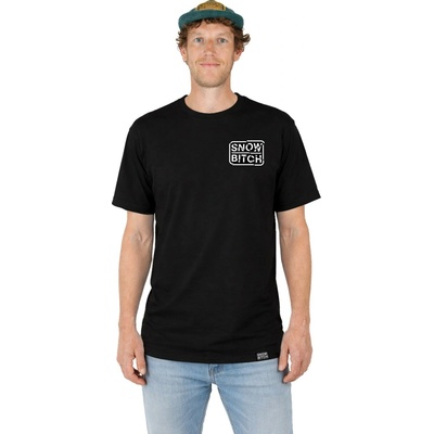 Snowbitch tričko Fragment Black