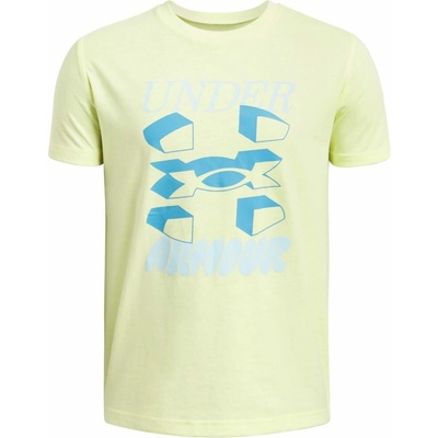 Under Armour UA B Split Big Logo SS žlutá