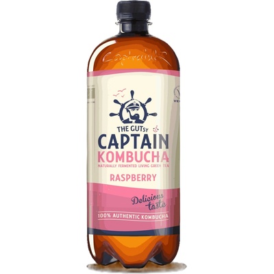 Captain Kombucha malina BIO 1 l – Zbozi.Blesk.cz