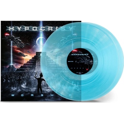 Hypocrisy - Worship (Transparent Blue Curacao Coloured) CLR 2 LP