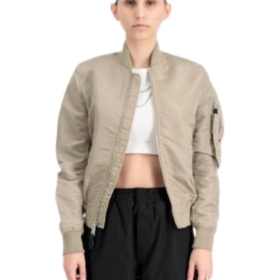 Alpha Industries MA-1 VF LW Wmn vintage sand hnedá piesková