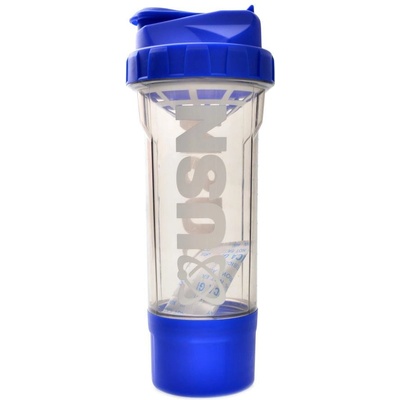 USN Šejkr Tornado modrý 750 ml se zásobníkem