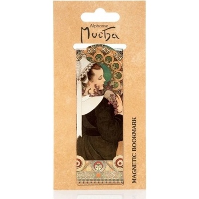 Magnetická záložka Alfons Mucha – Heather