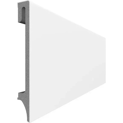 Перваз VOX Espumo 501 Бял 120×16мм, 2.4м