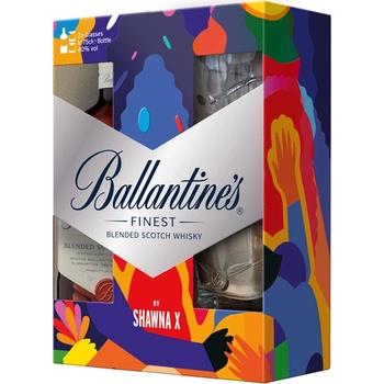 Ballantine’s 40% 0,7 l (darčekové balenie 2 poháre)