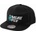 Meatfly шапка с козирка Ness Snapback Black / Grey Revital | Черна | Размер Meatfly | Cheren | МЪЖЕ | ЕДИН РАЗМЕР