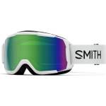 SMITH Детска ски маска Smith Kid's Grom Mirror S3 Antifog Ski goggles - White / Green SolX Mirror (417-5834-0311)