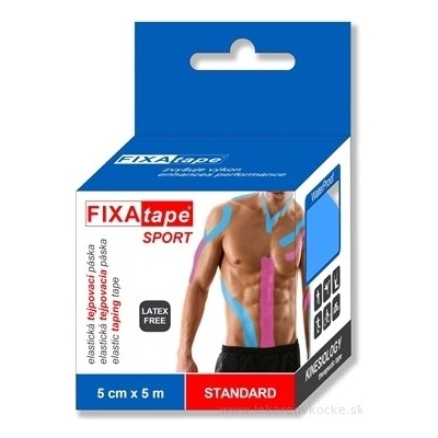 FIXAtape Sport Standard Kinesiology elastická telová 5cm x 5m
