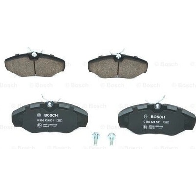 Sada brzdových platničiek kotúčovej brzdy BOSCH 0 986 424 531