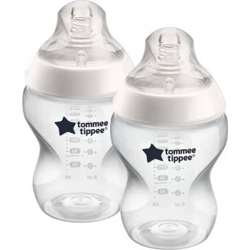 Tommee Tippee Комплект шишета Tommee Tippee - Easi Vent, 260 ml, с биберон 1 капка, 2 броя (TT.0022)