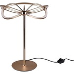 TRIO LED затъмняваща се настолна лампа в месингов цвят (височина 50 cm) Charivari - Trio (521210108)