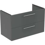 Ideal Standard i. Life B - Шкаф за мивка 100x63x51 см, 2 чекмеджета, сив матов кварц T5276NG (T5276NG)