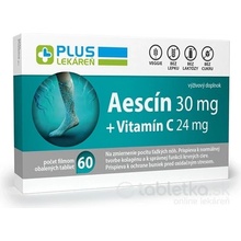Plus Lékáreň Aescín 30mg + Vitamín C 24mg 60 tabliet