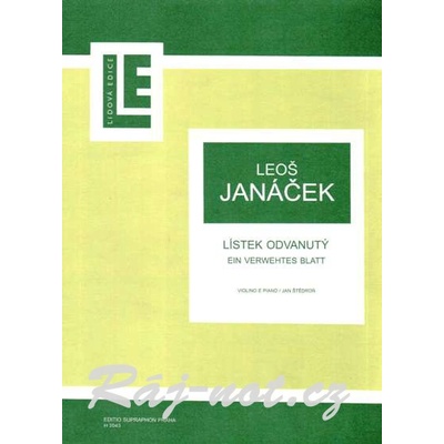 Lístok odvanutý pre husle a klavír Leoš Janáček husle a klavír