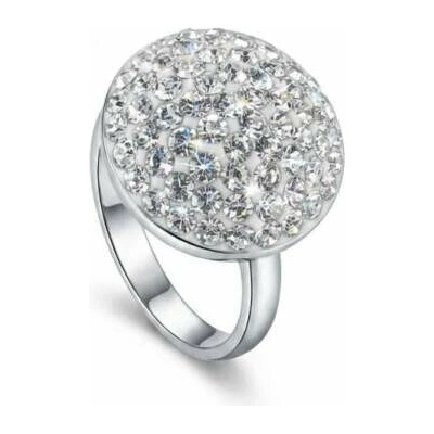 Šperky Nina Strieborný prsteň Swarovski komponent kámen pr kam H 053