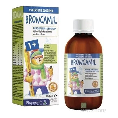 Pharmalife Broncamil 1+ sirup pomaranč 200 ml