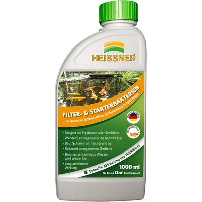 Heissner Přípravek pro jezírko filtrační a startovací bakterie 1 000 ml – Hledejceny.cz