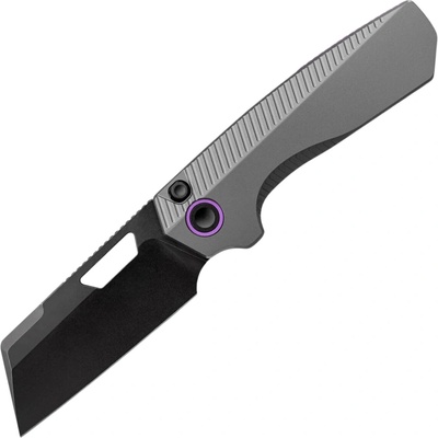 Vosteed Nip-L Elmax Black Stonewash, Dim Gray Titanium Top Liner Lock A4203