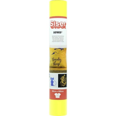 Siser Fluo Transferfolie fólie Šírka rezu 30 cm žltá