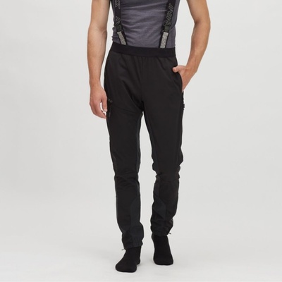 Silvini pánske kalhoty Alzaro Softshell Black 10/10 Černá