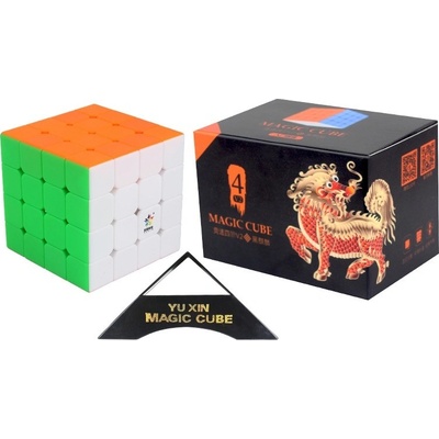 Kostka 4x4x4 YuXin Black Kylin V2 Stikerless