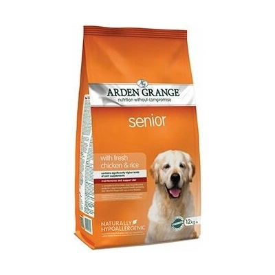 Arden Grange Dog Senior with fresh Chicken & Rice 2 x 12 kg