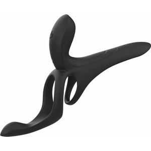 SuperLove Pleasure Maker Couples Vibrator Black